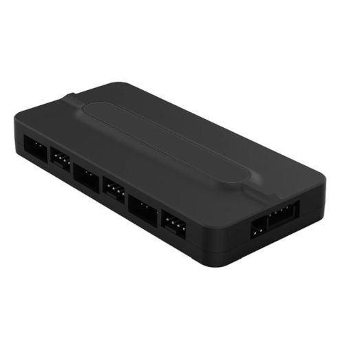 Vida 6-Port PWM ARGB Fan Hub, SATA Powered - Image 2