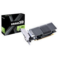 Inno3D NVIDIA GeForce GT 1030 2GB GDDR5 Graphics Card, 2GB GDDR5, 384 CUDA Cores, 1468 MHz Boost Clock, Passive Cooling, 1x DVI-D / 1x HDMI Port