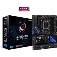 ASRock Z790 PG Riptide Intel 1700 Socket Motherboard, ATX, 4x DDR5 Slots, 5x M.2 Sockets, 2x USB-C Port, Fitted I/O Shield, 2.5GbE LAN, 1x DisplayPort / 1x HDMI Port