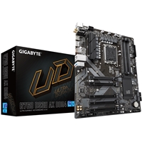 Gigabyte B760 DS3H AX DDR4 Ultra Durable Intel 1700 Socket Motherboard, ATX, 4x DDR4 Slots, 2x M.2 Sockets, 2x USB-C Port, GbE LAN, Wi-Fi 6E, 1x DisplayPort / 1x HDMI Port