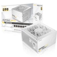 Antec GSK ATX3.1 850W Power Supply, White,80 PLUS Gold, Full Modular, PCIe 5.1, JP Capacitors, Silent FDB Fan, CircuitShield Protection