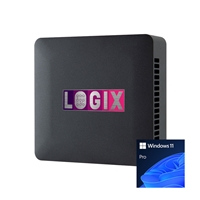 LOGIX Intel Core i5-1335U 4.6GHz 10 Core CPU, 1 x DDR4 16GB SO-DIMM, 500GB Kingston NVMe, Wireless AX & Bluetooth 5.2 Windows 11 Pro - Pre-Built
