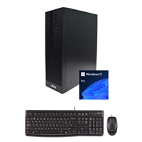 LOGIX 12th Gen Intel Core i5 6 Core Small Form Factor SFF Business / Education PC with 16GB RAM, 500GB SSD, Windows 11 Pro, Keyboard, Mouse & 3 Year Warranty
