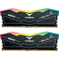 TEAMGROUP T-Force RGB FF3D564G6000HC38ADC01 64GB (2x32GB) System Memory, 6000MHz, DDR5 Kit, Black