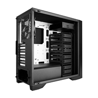 ANTEC P101 Silent Case, Silent, Black & White, Mid Tower, 2 x USB 3.0 / 2 x USB 2.0, Sound-Dampening Foam Lining Side Panels, ATX, Micro ATX, Mini-ITX - Image 9