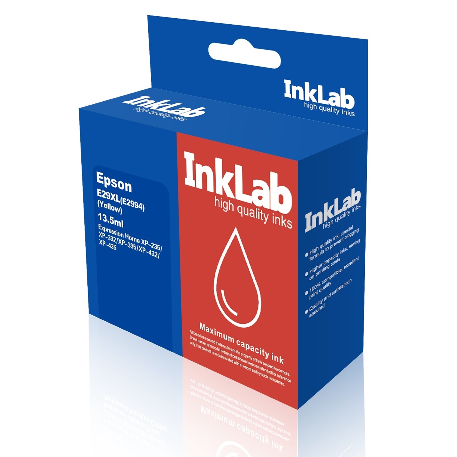 InkLab 29 XL Epson Compatible Yellow Replacment Ink - Image 4
