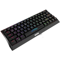 Marvo Scorpion KG962W-UK Tri-Mode Connection Wireless 60% TKL Mechanical Gaming Keyboard with Red Switches, 2.4GHz Wireless, Bluetooth or Wired, Rainbow Backlight, Anti-ghosting N-Key Rollover - Image 5