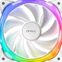 Antec Fusion Case Fan 120mm ARGB, White, Upto 2000RPM, 57.93CFM Airflow, 31.24dB Max, 4-pin PWM 3-pin LED - Image 7