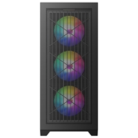 CRONUS Phanes Gaming PC Case, Mid Tower with Tempered Glass, ARGB Lighting, Enhanced Connectivity, and Superior Airflow, ATX, Micro ATX, Mini-ITX, and E-ATX - Image 5