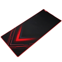 Marvo G48 Gaming Mouse Pad, X-Large 900x400x3mm, Soft Microfiber Surface for speed and control with Non-Slip Rubber Base and Stitched Edges, Black and Red - Image 5