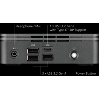 High Performance Ultra Compact AMD Ryzen 6 Core 6 Threads, 16GB Kingston RAM, 250GB Kingston NVMe, Wi-Fi 6, Quad Display PC - Image 4