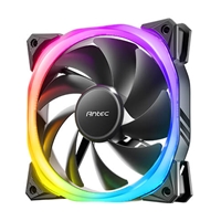 Antec Fusion 120mm ARGB, Black, 3x120mm ARGB Fans, Upto 2000RPM, 57.93CFM Airflow, 31.24dB Max, 4-pin PWM 3-pin LED