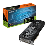 Gigabyte NVIDIA GeForce RTX 5070 Ti EAGLE OC SFF 16G Graphics Card, 16GB GDDR7, 8960 CUDA Cores, 2542 MHz Core Clock, Triple Fan, 3x DisplayPorts / 1x HDMI Port