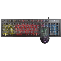 Marvo Scorpion KM409 7 Colour LED Backlit Adjustable DPI Gaming Keyboard and Mouse Bundle - Image 5