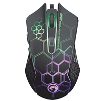 Marvo Scorpion KM409 7 Colour LED Backlit Adjustable DPI Gaming Keyboard and Mouse Bundle - Image 7