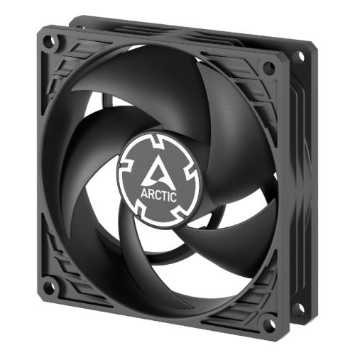 ARCTIC P9 Max High-Speed 9.2cm PWM Case Fan, Pressure Optimised, Black, Fluid Dynamic, 450-4300 RPM, 0dB Mode