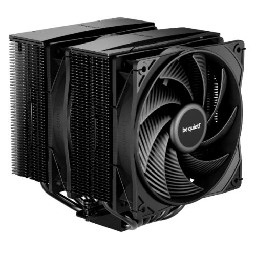 Be Quiet! BK042 Pure Rock Pro 3 Black Heatsink & Fan, Intel & AMD Sockets, 2x Pure Wings 3 Fans, 6 High-Performance Heatpipes, 250W TDP