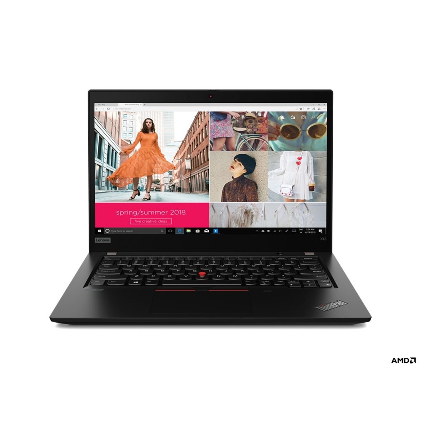 Lenovo ThinkPad X13 Laptop, 13.3 Inch Full HD IPS Screen, AMD Ryzen 5 Pro 4650U, 8GB RAM, 256GB SSD, AMD Radeon Graphics, Windows 10 Pro - Image 4