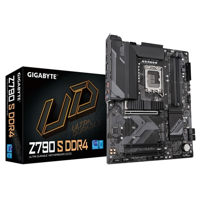 Gigabyte Z790 S DDR4 Ultra Durable Intel 1700 Socket Motherboard, ATX, 4x DDR4 Slots, 3x M.2 Sockets, 1x USB-C Port, Fitted I/O Shield, 2.5GbE LAN, 1x DisplayPort / 1x HDMI Port - Image 3