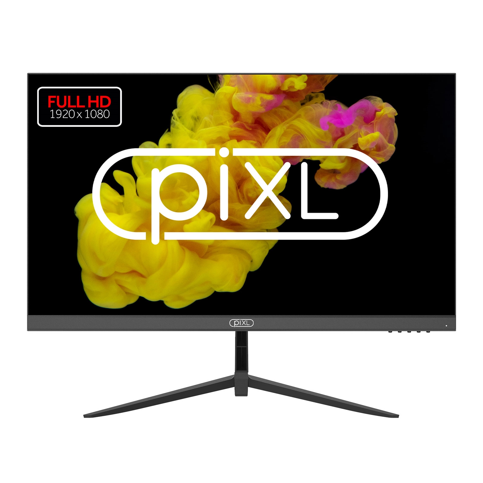 piXL PX24IVHFPD 24 Inch Frameless Monitor, Widescreen IPS LCD Panel, 5ms Response Time, 100Hz Refresh Rate, Full HD 1920 x 1080, VGA, HDMI, 16.7 Million Colour Support, Black Finish, 3 Year Warranty - Image 4