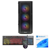 LOGIX Intel i5-10400F 6 Core 12 Threads, 2.90GHz (4.30GHz Boost), 16GB DDR4 RAM, 1TB NVMe M.2, 80 Cert PSU, RTX3060 12GB Graphics, Windows 11 home installed + FREE Keyboard & Mouse - Prebuilt System - Full 3-Year Parts & Collection Warranty