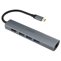 Akasa AK-CBCA22-18BK USB Type-C 5-In-1 Hub with HDMI & Ethernet - Image 6