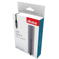 Akasa AK-CBCA22-18BK USB Type-C 5-In-1 Hub with HDMI & Ethernet - Image 9