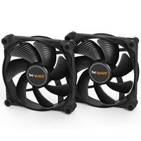 be quiet! Silent Loop 2 AiO Liquid CPU Cooler, Universal Socket, 280mm Radiator, 2 x Silent Wings 3 140mm PWM High Speed 1600RPM Black Cooling Fan, Addressable RGB LED Pump Head with Powerful 3 Chamber Design to Significantly Reduce Turbulences & Noise - Image 7