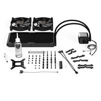 be quiet! Silent Loop 2 AiO Liquid CPU Cooler, Universal Socket, 280mm Radiator, 2 x Silent Wings 3 140mm PWM High Speed 1600RPM Black Cooling Fan, Addressable RGB LED Pump Head with Powerful 3 Chamber Design to Significantly Reduce Turbulences & Noise - Image 9