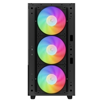 DeepCool CH560 Digital, Black, Mid Tower Gaming Case, Tempered Glass, 4x ARGB Fans, E-ATX/ATX/MicroATX - Image 7