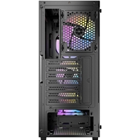 Antec AX61 Elite: Mid-Tower ATX Gaming Case with High-Airflow Mesh Front Panel, 4 x 120mm ARGB Fans, Tempered Glass Side Panels, Support for Up to 8 Fans, - Image 6