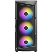 Antec AX61 Elite: Mid-Tower ATX Gaming Case with High-Airflow Mesh Front Panel, 4 x 120mm ARGB Fans, Tempered Glass Side Panels, Support for Up to 8 Fans, - Image 7