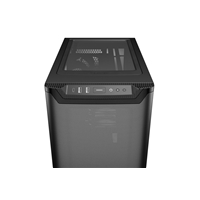 be quiet! Pure Base 501 Case, Airflow Black, Mid Tower, 2 x USB Type-A, 1 x USB Type-C, 2 x Pure Wings 2 140mm Black PWM Fans Included, Sleek front panel and airflow top cover for a unified, classic design. - Image 9
