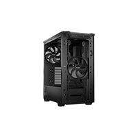 be quiet! Pure Base 501 DX Case, Airflow Window Black, Mid Tower, 2 x USB Type-A, 1 x USB Type-C, 3 x Pure Wings 3 140mm Black PWM Fans Included, Dynamic case front design with elegant ARGB lighting inside and outside of the case - Image 6