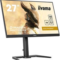 iiyama G-MASTER GB2795HSU-B1 27 inch IPS Monitor, Full HD, 0.2ms, HDMI, DisplayPort, HDCP, USB Hubx4, Freesync, 280Hz, Speakers, Black, Internal PSU, Height Adjust, Pivot, VESA - Image 6