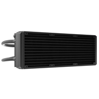 CiT Pro Glacier 360mm Black ARGB Watercooler with Temperature Display - High-Performance AIO CPU Cooling with Infinity PWM Fans & Sync Lighting. - Image 9
