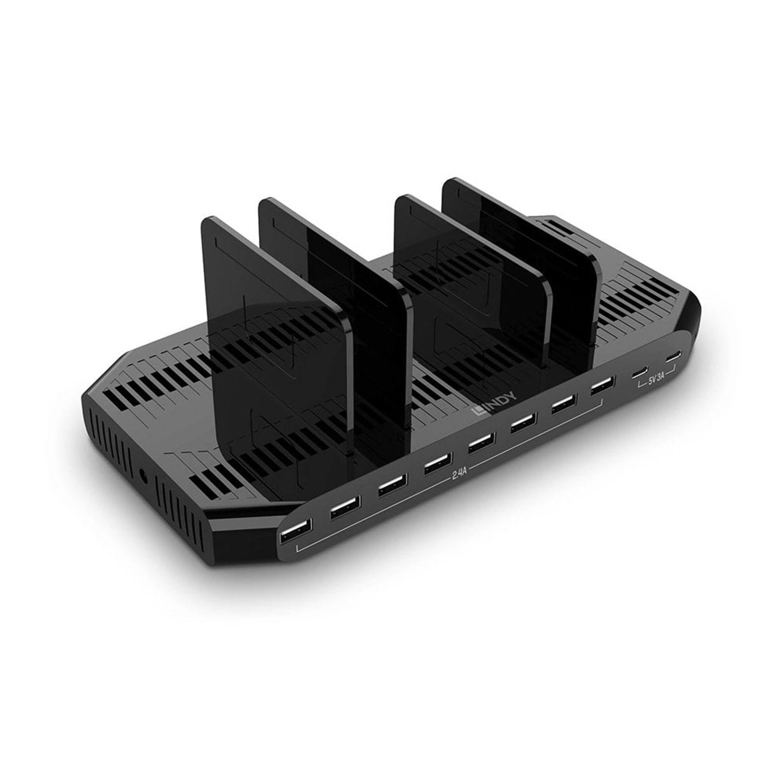 Lindy 120W 10 Port USB Charging Station - Image 4