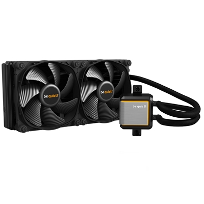 be quiet! Silent Loop 2 AiO Liquid CPU Cooler, Universal Socket, 280mm Radiator, 2 x Silent Wings 3 140mm PWM High Speed 1600RPM Black Cooling Fan, Addressable RGB LED Pump Head with Powerful 3 Chamber Design to Significantly Reduce Turbulences & Noise - Image 3