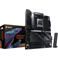 Gigabyte B850 AORUS ELITE WIFI7 AMD AM5 Socket Motherboard, ATX, 4x DDR5 Slots, 3x M.2 Sockets, 2x USB-C Port, Fitted I/O Shield, 2.5GbE LAN, Wi-Fi 7, 1x DisplayPort / 1x HDMI Port - Image 2