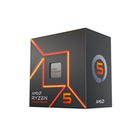 AMD Ryzen 5 7600 6 Core AM5 Processor, 12 Threads, 3.8Ghz up to 5.1Ghz Turbo, 38MB Cache, 65W, Wraith Stealth Cooler, Radeon Graphics, - Image 2