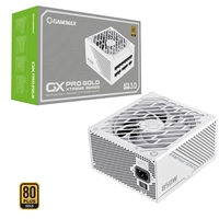 GAMEMAX GX-850W Pro Modular 80 Plus Gold ATX3.0 PCIe 5.0 White PSU With 135mm FDB Fan - Image 2