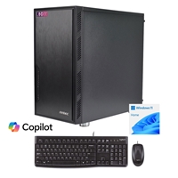 LOGIX Intel Core i3 12th Gen Quad Core 8GB RAM with 500GB SSD Wireless Family Desktop PC with Windows 11 Home & Keyboard & Mouse - Image 2