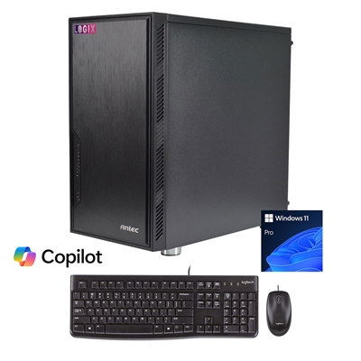 LOGIX 14th Gen Intel Core i5 4.70GHz 16GB RAM, 500GB SSD Business/Education Desktop PC with Windows 11 PRO & Keyboard & Mouse - Image 3