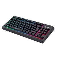 Marvo Scorpion K607 80% TKL Layout Multimedia USB 2.0 Wired 3 Colour Backlit Gaming Keyboard - Image 5