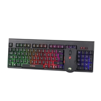 Marvo Scorpion KW512 3 Colour LED Backlit with 7 Lighting Modes Wireless Keyboard and Mouse Bundle - Image 5