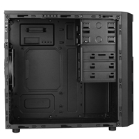 ANTEC VSK 3000 Elite Case, Home & Business, Black, Micro Tower, 2 x USB 3.0, Micro ATX, Mini-ITX, Perfect for Enterprise Users - Image 8