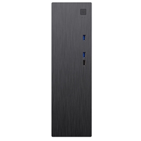 CiT S506 Case, Home & Business, Black, Slim Desktop Chassis, 2 x USB 3.0 / 1 x USB 2.0, Full Tool-Less Design, Micro ATX, Mini-ITX, TFX PSU Form Factor Required - Image 5