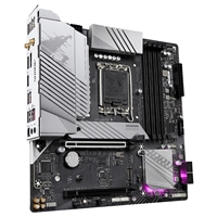Gigabyte B760M AORUS ELITE AX Intel 1700 Socket Motherboard, Micro-ATX, 4x DDR5 Slots, 2x M.2 Sockets, 2x USB-C Port, Fitted I/O Shield, 2.5GbE LAN, Wi-Fi 6E, 1x DisplayPort / 1x HDMI Port - Image 6