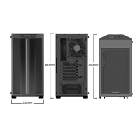 be quiet! Pure Base 500DX Case, Black, Mid Tower, 1 x USB 3.2 Gen 1 Type-A / 1 x USB 3.2 Gen 2 Type-C, Tempered Glass Side Window Panels, 3 x Pure Wings 2 140mm Black PWM Fans Included, ARGB LED Lighting Front Mesh Panel - Image 5