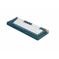 Royalaxe R68 Hot Swappable Mechanical Keyboard, 60% TKL Design, 67 Keys, 2.4GHz, Bluetooth 5.0 or Wired Connection, TTC Golden-Pink Switches, RGB, Windows and Mac Compatible, UK Layout - Image 9